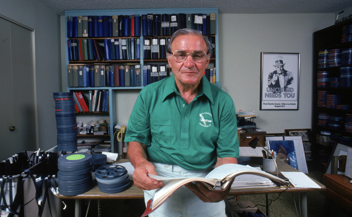 Gillman, here in 1981, is considered to be the mastermind of the West Coast offense.
